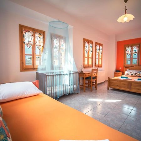 Orange House For Big Families In Damouchari - Delicious Houses المظهر الخارجي الصورة
