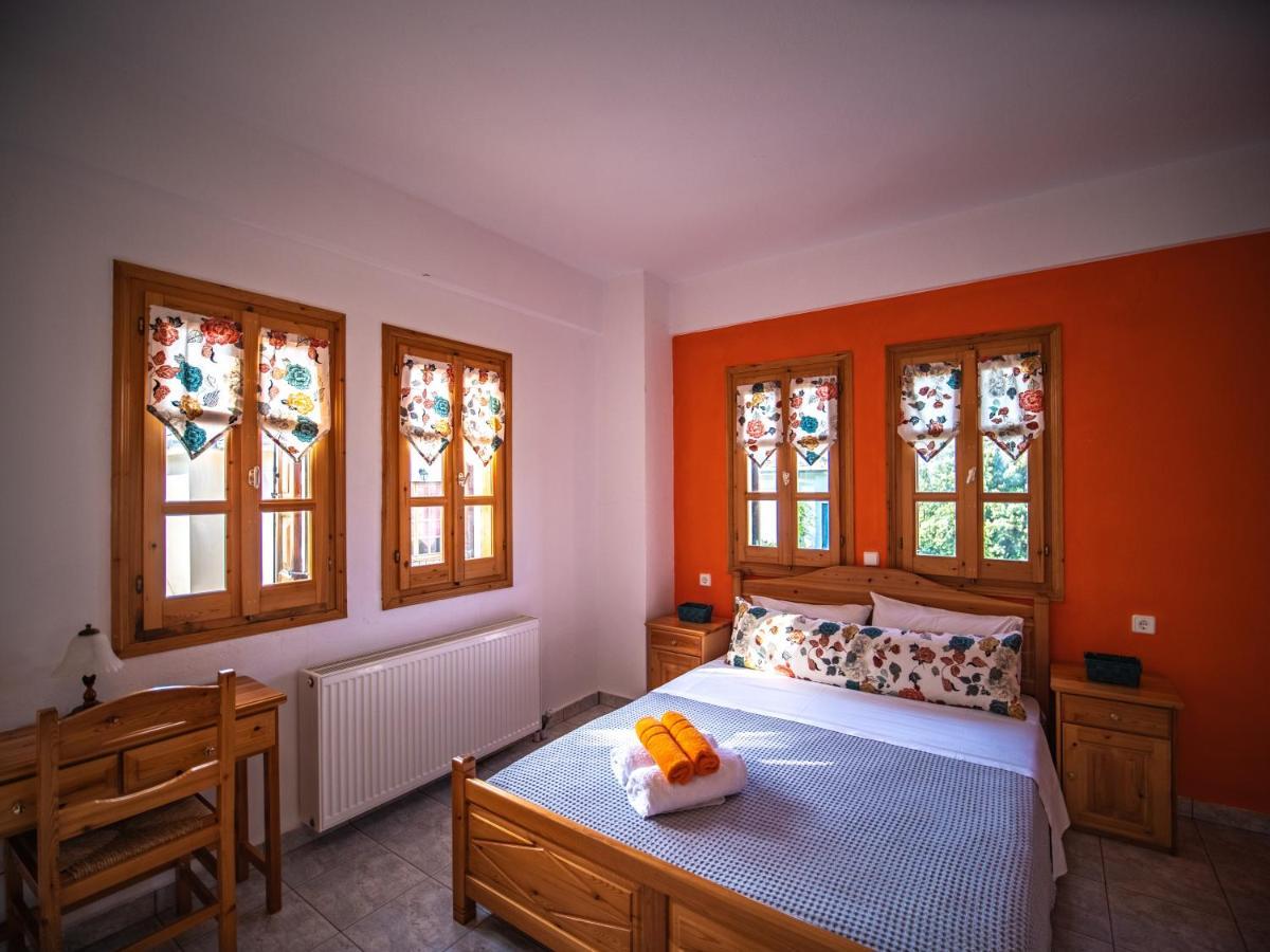 Orange House For Big Families In Damouchari - Delicious Houses المظهر الخارجي الصورة