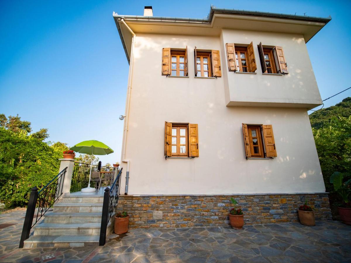 Orange House For Big Families In Damouchari - Delicious Houses المظهر الخارجي الصورة