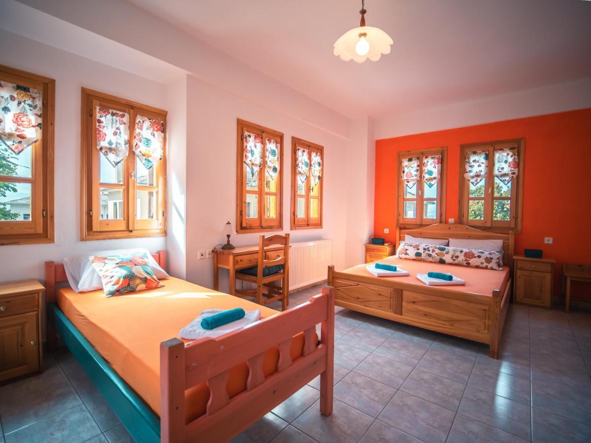 Orange House For Big Families In Damouchari - Delicious Houses المظهر الخارجي الصورة