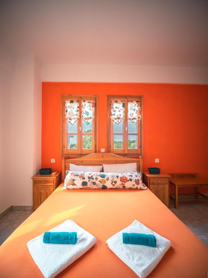 Orange House For Big Families In Damouchari - Delicious Houses المظهر الخارجي الصورة
