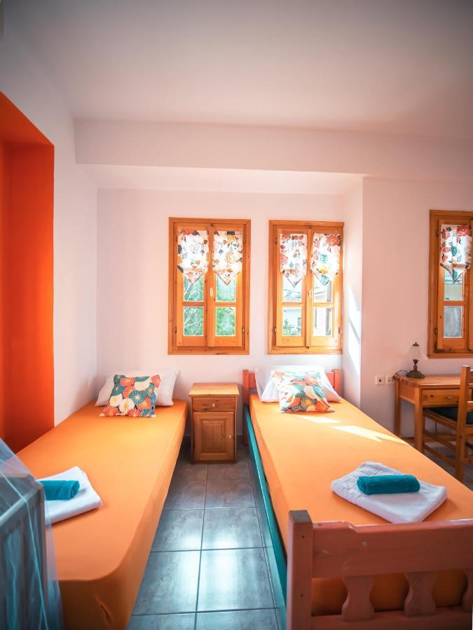 Orange House For Big Families In Damouchari - Delicious Houses المظهر الخارجي الصورة